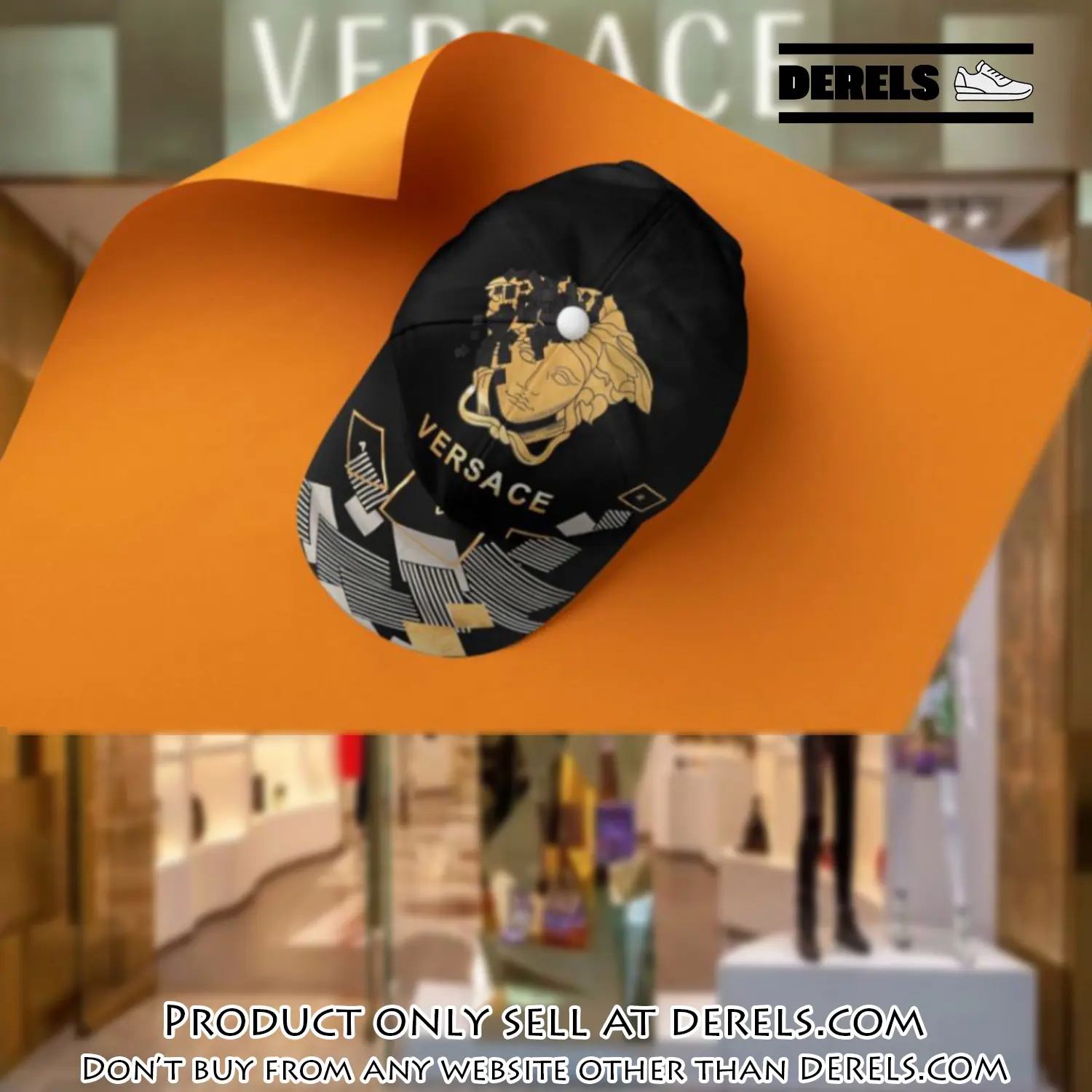 Versace luxury cap print 3d trending cap ctc1137 dr1501999